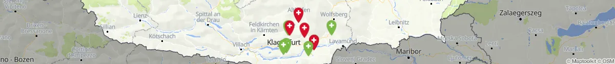 Map view for Pharmacies emergency services nearby Brückl (Sankt Veit an der Glan, Kärnten)